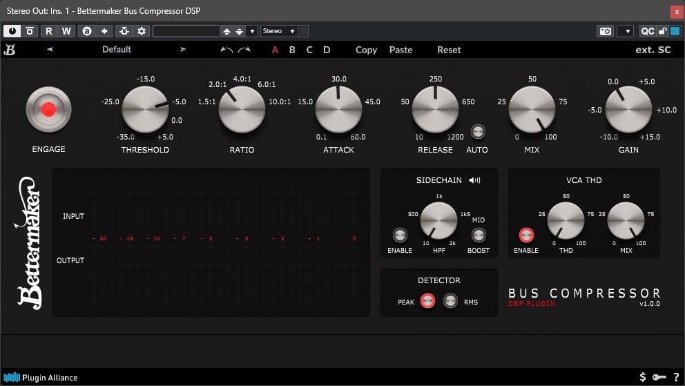 پلاگین میکس و مسترینگ Bettermaker bus Compressor